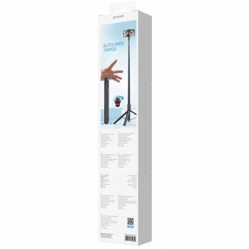Селфі-трипод Proove DropStop 177cm (MPDS00010001) Black купити в Україні | Telemart фото
