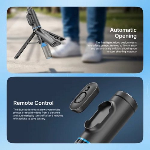 Селфі-трипод Proove DropStop Mini 73cm (MPDSM0000001) Black купити в Україні | Telemart фото