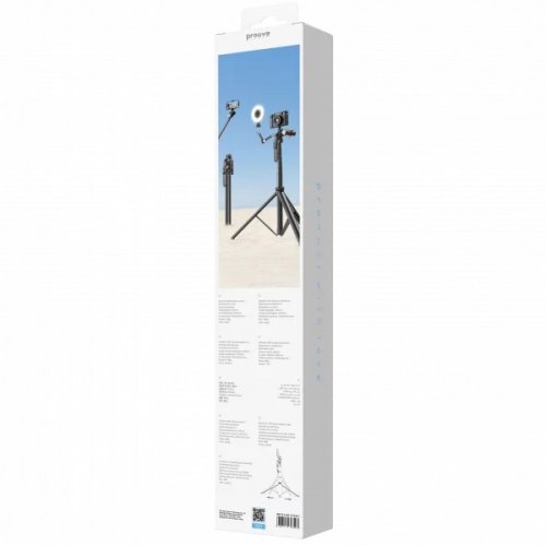 Селфі-трипод Proove Elevate X Selfie Stick 205.5cm (MPEL0010001) Black купити в Україні | Telemart фото