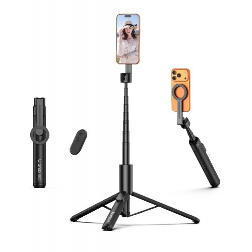 Селфи-трипод Ulanzi SK27 Tripod Selfie Stick (Magnetic Version) (S016) Black купить в Украине | Telemart фото