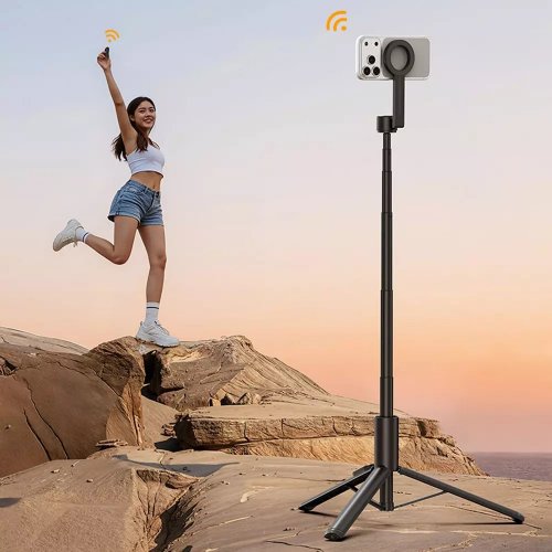 Селфи-трипод Ulanzi SK27 Tripod Selfie Stick (Magnetic Version) (S016) Black купить в Украине | Telemart фото