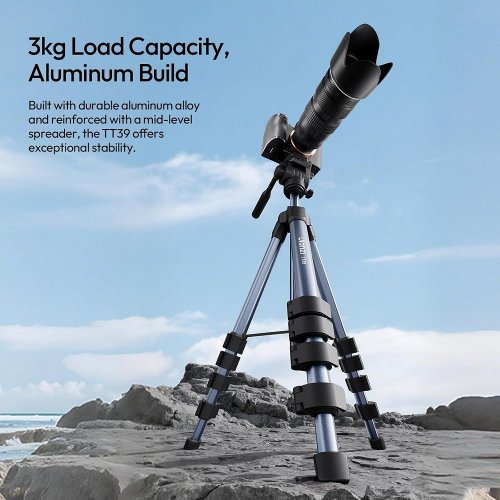 Штатив Ulanzi TT39 Video Tripod (S019) Black купити в Україні | Telemart фото