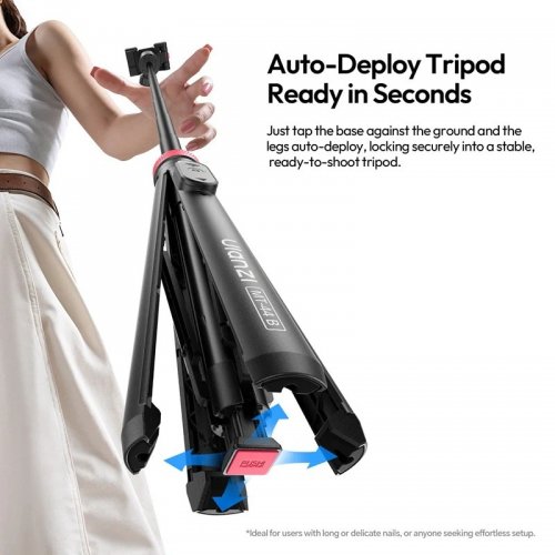 Штатив Ulanzi MT-44B 2-in-1 Selfie Stick Tripod (S056) Black купить в Украине | Telemart фото