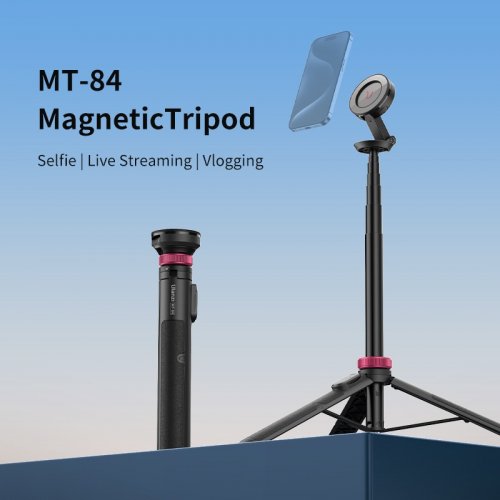 Штатив Ulanzi MT-84 Magnetic Tripod for Phone (T001 MT-84) Black купить в Украине | Telemart фото