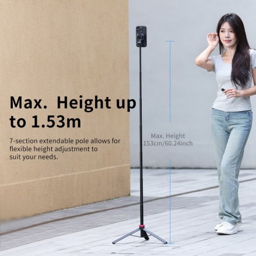 Штатив Ulanzi MT-84 Magnetic Tripod for Phone (T001 MT-84) Black купить в Украине | Telemart фото