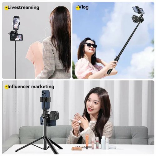 Штатив Ulanzi Vijim MT-70 Tripod (T027GBB1 MT-70) Black купити в Україні | Telemart фото