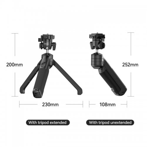 Ручка-мініштатив Ulanzi TT38 One-Click Opening Tripod (T070GBB1) Black купити в Україні | Telemart фото
