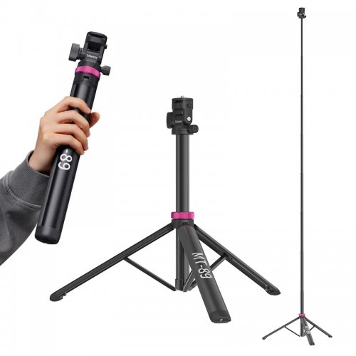 Штатив Ulanzi MT-89 Quick-Release Light Stand with Cold Shoe Mount 39-208cm (T082 MT-89) Black купити в Україні | Telemart фото