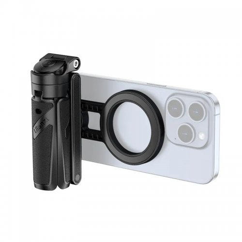 Селфі-монопод Ulanzi JJ03 3-in-1 Magnetic Phone Tripod with Remote Control (T090) Black купити в Україні | Telemart фото