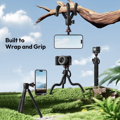 Штатив Ulanzi MT30 Magnetic Flexible Tripod (T137) Black купити в Україні | Telemart фото