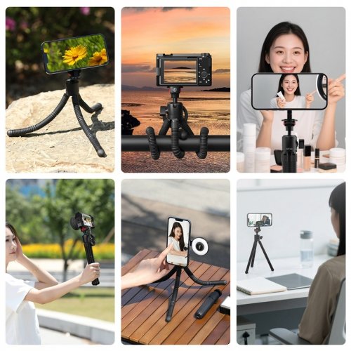 Штатив Ulanzi MT30 Magnetic Flexible Tripod (T137) Black купити в Україні | Telemart фото