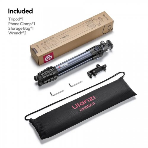 Штатив Ulanzi OMBRA II YING Tripod 156cm (T156) Black купити в Україні | Telemart фото