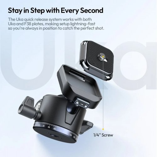 Штатив Ulanzi OMBRA II YING Tripod 156cm (T156) Black купити в Україні | Telemart фото