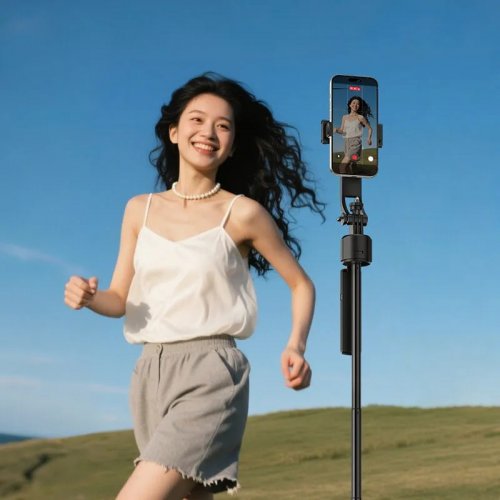 Штатив Ulanzi TT23 Auto-Tracking Selfie Stick Tripod (T168A) Black купити в Україні | Telemart фото