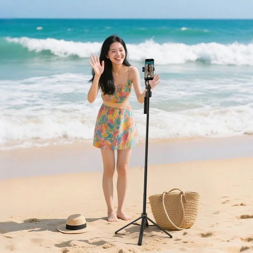Штатив Ulanzi TT23 Auto-Tracking Selfie Stick Tripod (T168A) Black купити в Україні | Telemart фото