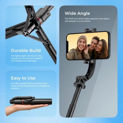 Штатив Proove Magnet Stick Plus 104.5cm (TMSP00010001) Black купить в Украине | Telemart фото