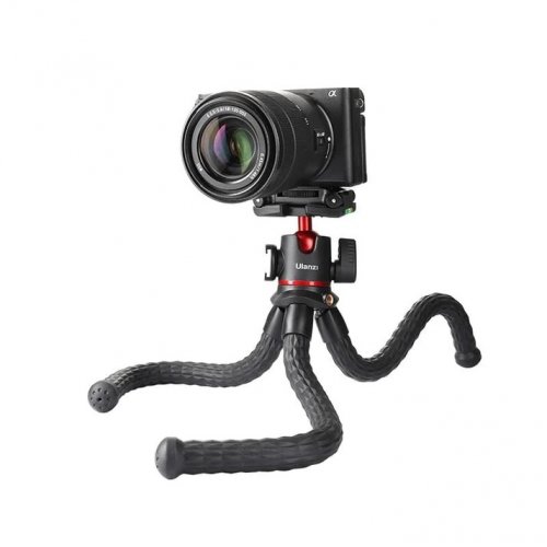 Штатив Ulanzi Vijim Multi-Functional Octopus Tripod (Double Cold Shoe) (UV-2395 MT-33) Black купити в Україні | Telemart фото