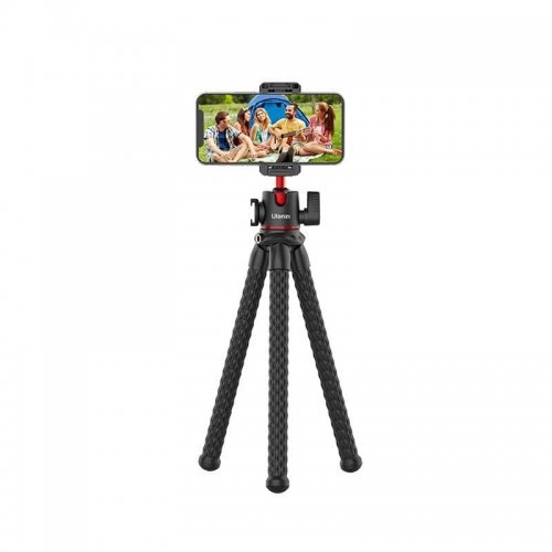 Штатив Ulanzi Vijim Multi-Functional Octopus Tripod (Double Cold Shoe) (UV-2395 MT-33) Black купити в Україні | Telemart фото