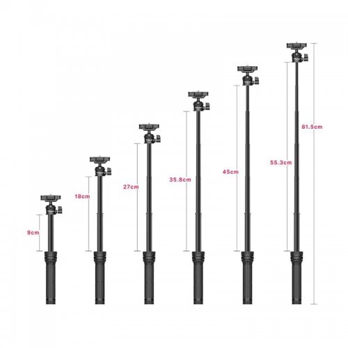 Штатив Ulanzi Vijim Multi-Functional Extendable Tripod (UV-2412 MT-34) Black купити в Україні | Telemart фото