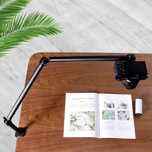 Штатив-тримач Ulanzi Vijim Desktop Flexible Arm/Light Stand (Three-Stages) (UV-2666 LS08) Black купити в Україні | Telemart фото