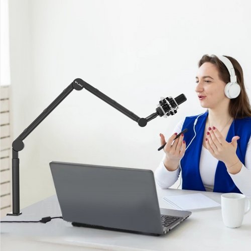 Штатив-держатель Ulanzi Vijim Microphone Boom Arm (UV-2806 LS24) Black купить в Украине | Telemart фото