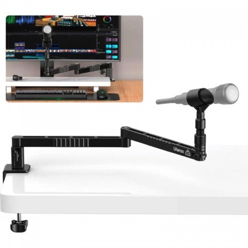 Штатив-пантограф Ulanzi Vijim Low-Level Microphone Stand (UV-2991 LS26) Black купити в Україні | Telemart фото