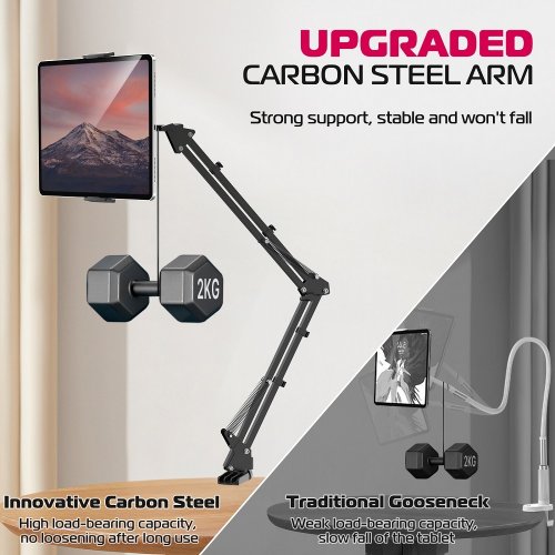 Штатив Ulanzi Vijim Desk Stand for Microphone/Phone/Tablet (UV-3033 T2) Black купить в Украине | Telemart фото