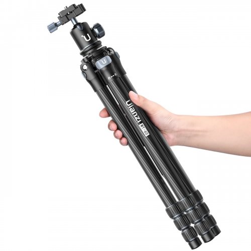 Штатив Ulanzi MT-60 Carbon Fiber Travel Tripod 162cm (UV-3115 MT-60) Black купить в Украине | Telemart фото