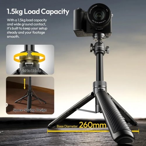 Штатив Ulanzi Vijim MT90 Cka Quick Release Tripod (UV-S027) Black купити в Україні | Telemart фото