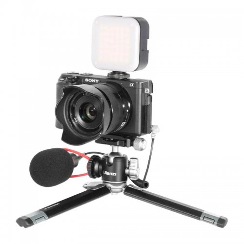 Штатив Ulanzi MT-79 Portable Adjustable Light Stand Tripod 37-205cm (UV-T075GBB1 MT-79) Black купить в Украине | Telemart фото