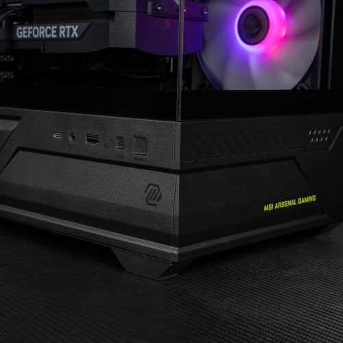Комп'ютер Dragon Lucky Spectre Powered_by MSI (RTX 5060TI8G - R5 7500F) Black купити в Україні | Telemart фото