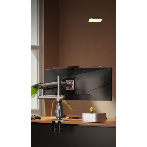 Кронштейн для монитора NB Ergonomic 32-60" F7 Mechanical Spring Monitor Arm Matt Charcoal купить в Украине | Telemart фото