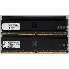 Озу GoodRAM DDR4 16GB (2x8GB) 3200Mhz IRDM Black (IR-V3200D464L16SA/8G) (Восстановлено продавцом, 898219)