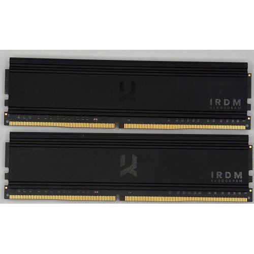 Озу GoodRAM DDR4 16GB (2x8GB) 3200Mhz IRDM Black (IR-V3200D464L16SA/8G) (Восстановлено продавцом, 898219) купить в Украине | Telemart фото