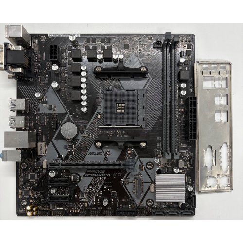 Материнская плата Asus PRIME B450M-K (sAM4, AMD B450) (Восстановлено продавцом, 898228) купить в Украине | Telemart фото