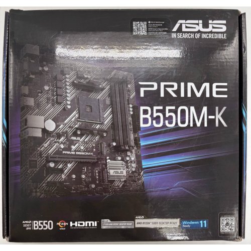 Материнская плата Asus PRIME B450M-K (sAM4, AMD B450) (Восстановлено продавцом, 898228) купить в Украине | Telemart фото