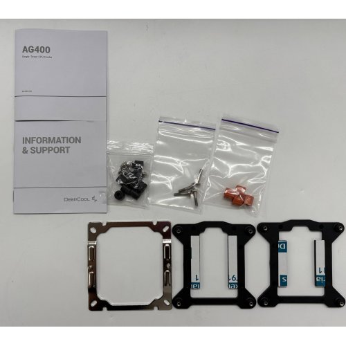 Кулер Deepcool AG400 (R-AG400-BKNNMN-G-1) (Відновлено продавцем, 898230) купити в Україні | Telemart фото