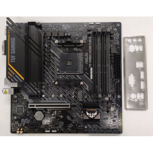 Материнская плата Asus TUF GAMING A520M-PLUS II (sAM4, A520) (Восстановлено продавцом, 898233) купить в Украине | Telemart фото