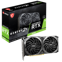 Відеокарта MSI GeForce RTX 3060 VENTUS 2X 12288MB (RTX 3060 VENTUS 2X 12G) (Відновлено продавцем, 898242)