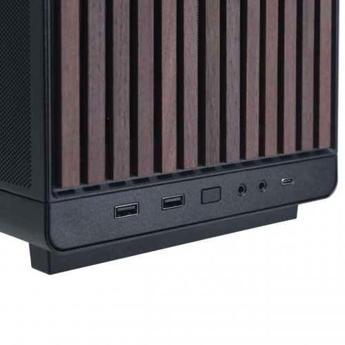 Уцінка корпус Lian Li A3 без БЖ (G99.A3X-WD.00) Black/Wooden (Розкрита упаковка, 898282) купити в Україні | Telemart фото