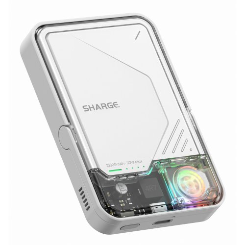 Powerbank SHARGE ICEMAG 2 10000mAh 30W (YDD-SG-HW-JF2CX-BAI) White купити в Україні | Telemart фото