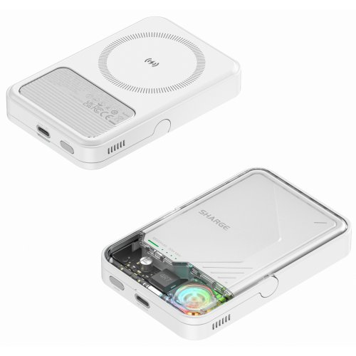 Powerbank SHARGE ICEMAG 2 10000mAh 30W (YDD-SG-HW-JF2CX-BAI) White купити в Україні | Telemart фото