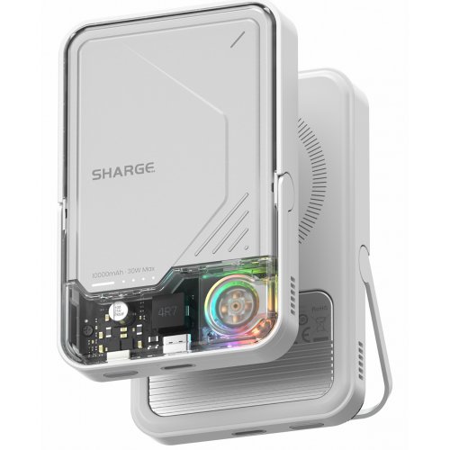 Powerbank SHARGE ICEMAG 2 10000mAh 30W (YDD-SG-HW-JF2CX-BAI) White купити в Україні | Telemart фото