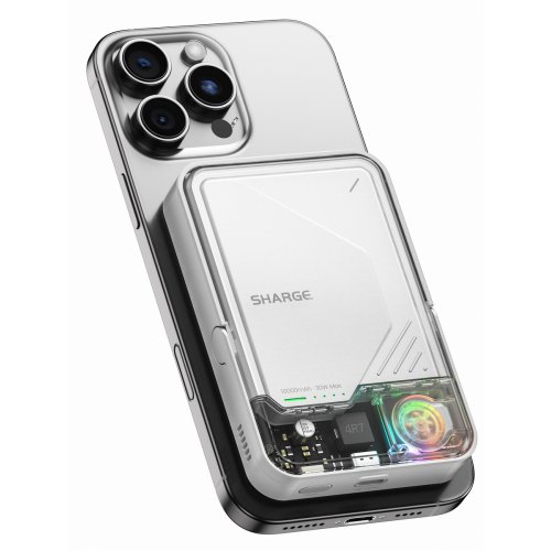 Powerbank SHARGE ICEMAG 2 10000mAh 30W (YDD-SG-HW-JF2CX-BAI) White купити в Україні | Telemart фото