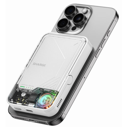 Powerbank SHARGE ICEMAG 2 10000mAh 30W (YDD-SG-HW-JF2CX-BAI) White купити в Україні | Telemart фото