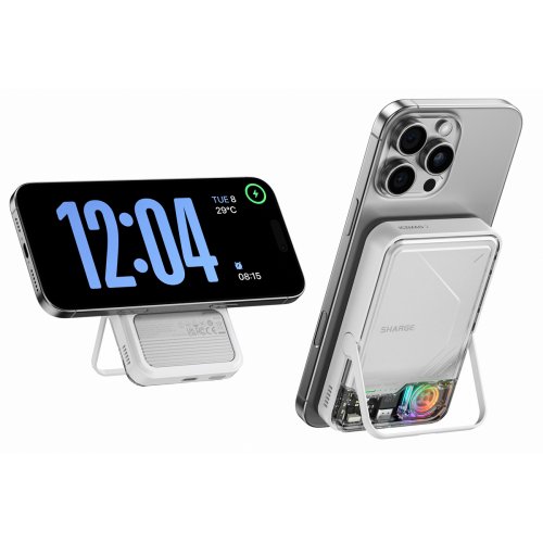 Powerbank SHARGE ICEMAG 2 10000mAh 30W (YDD-SG-HW-JF2CX-BAI) White купити в Україні | Telemart фото
