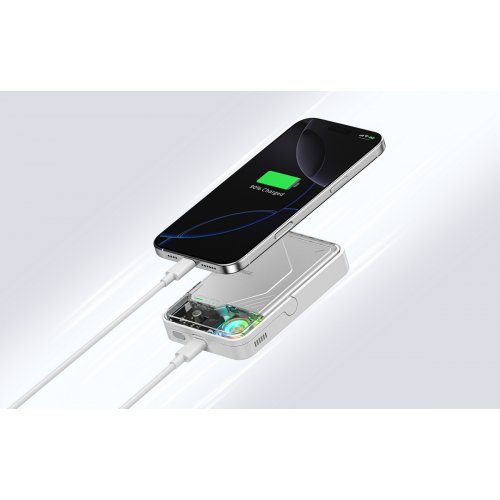 Powerbank SHARGE ICEMAG 2 10000mAh 30W (YDD-SG-HW-JF2CX-BAI) White купити в Україні | Telemart фото