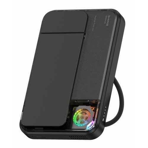 Powerbank SHARGE ICEMAG 3 10000mAh 35W (YDD-SG-HW-JF3CX-HEI) Black купити в Україні | Telemart фото