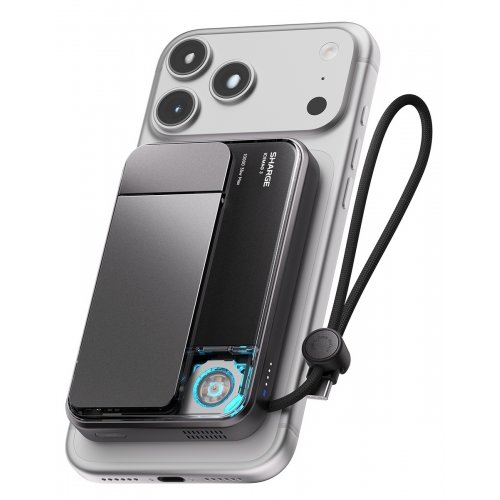 Powerbank SHARGE ICEMAG 3 10000mAh 35W (YDD-SG-HW-JF3CX-HEI) Black купити в Україні | Telemart фото