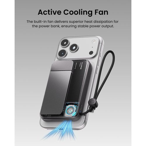 Powerbank SHARGE ICEMAG 3 10000mAh 35W (YDD-SG-HW-JF3CX-HEI) Black купити в Україні | Telemart фото